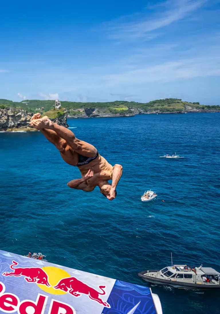 oleksiy prygorov red bull cliff diving world series bali indonesia 2026 | snorkeling penida | foto by redbull