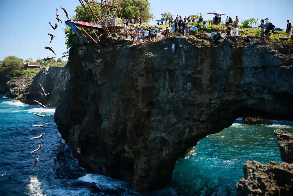 red bull cliff diving world series bali indonesia 2026 | snorkeling penida | foto by redbull