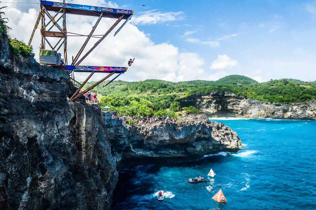 red bull cliff diving world series bali indonesia 2026 | snorkeling penida | foto by redbull