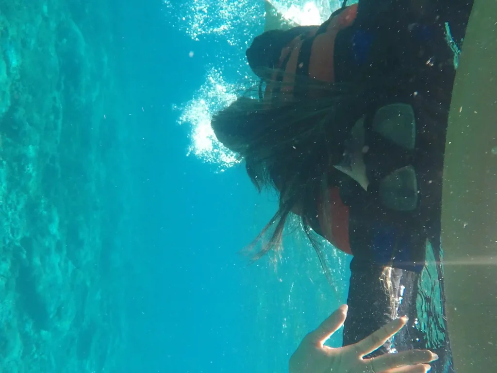 Deficult Snorkeling because They can't swim | so Anoying | she have more complain | so many complain